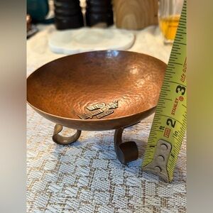 Vintage Peruvian Copper Inca Bowl